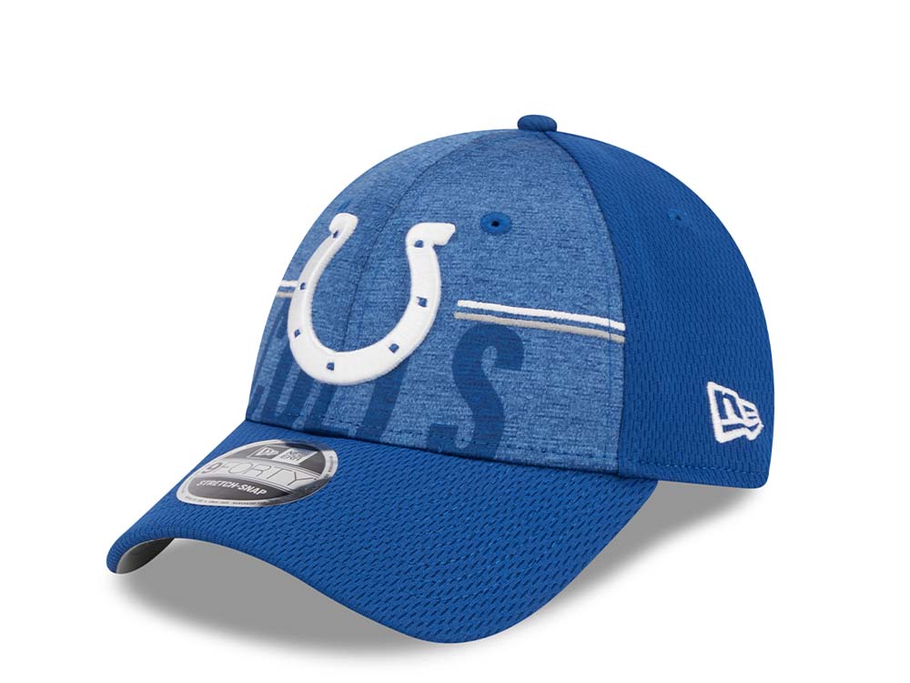 New Era Indianapolis Colts NFL Training Camp 23 9Forty Stretch Snapback Hat