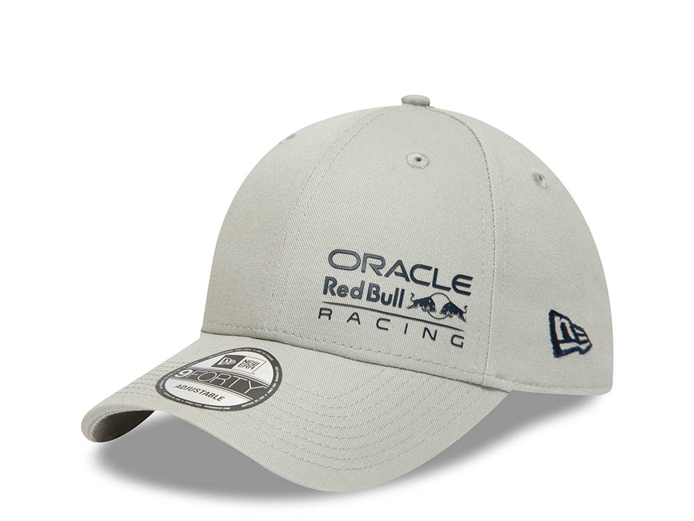 New Era Oracle Red Bull Racing Gray Essential 9Forty Snapback Cap