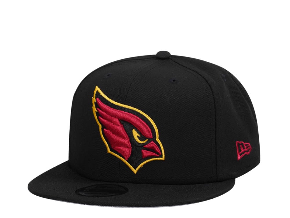 New Era Arizona Cardinals Black Classic Edition 9Fifty Snapback Hat