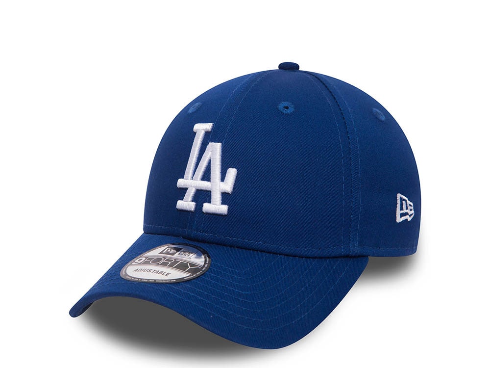 New Era League Essential Los Angeles Dodgers Blue 9Forty Strapback Cap