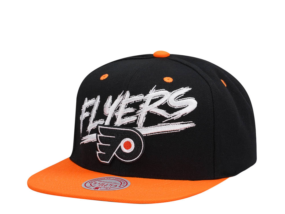 Mitchell & Ness Philadelphia Flyers Transcript Two Tone Snapback Cap