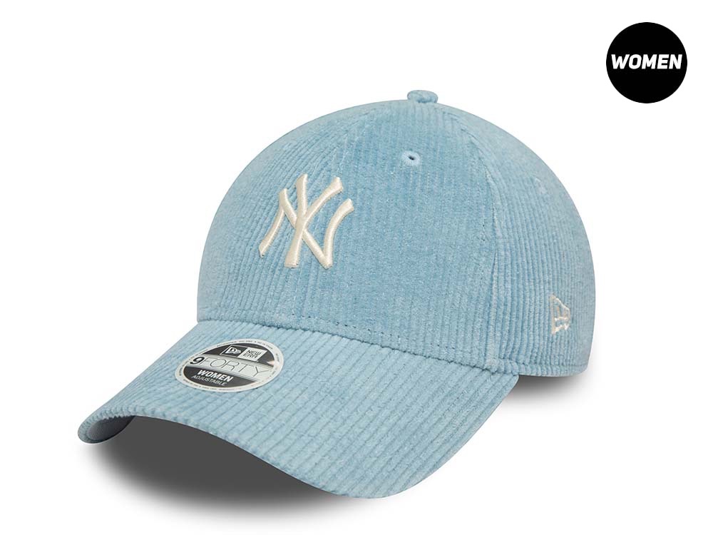 New Era New York Yankees Creme Cord Womens 9Forty Strapback Cap