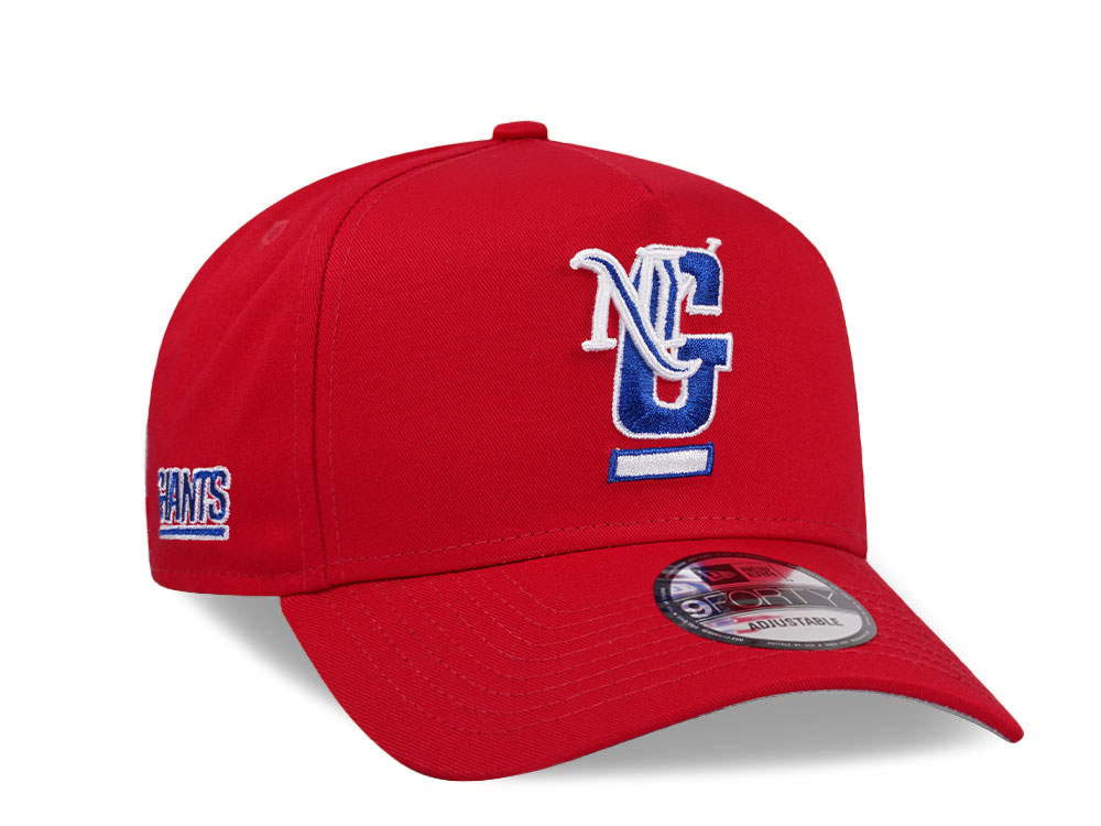 New Era New York Giants City Originals Red 9Forty A Frame Snapback Hat