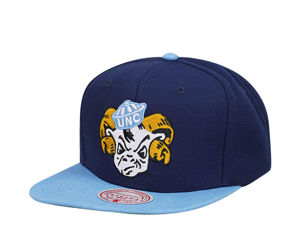 Mitchell & Ness University of North Carolina Team Two Tone 2.0 Snapback Cap