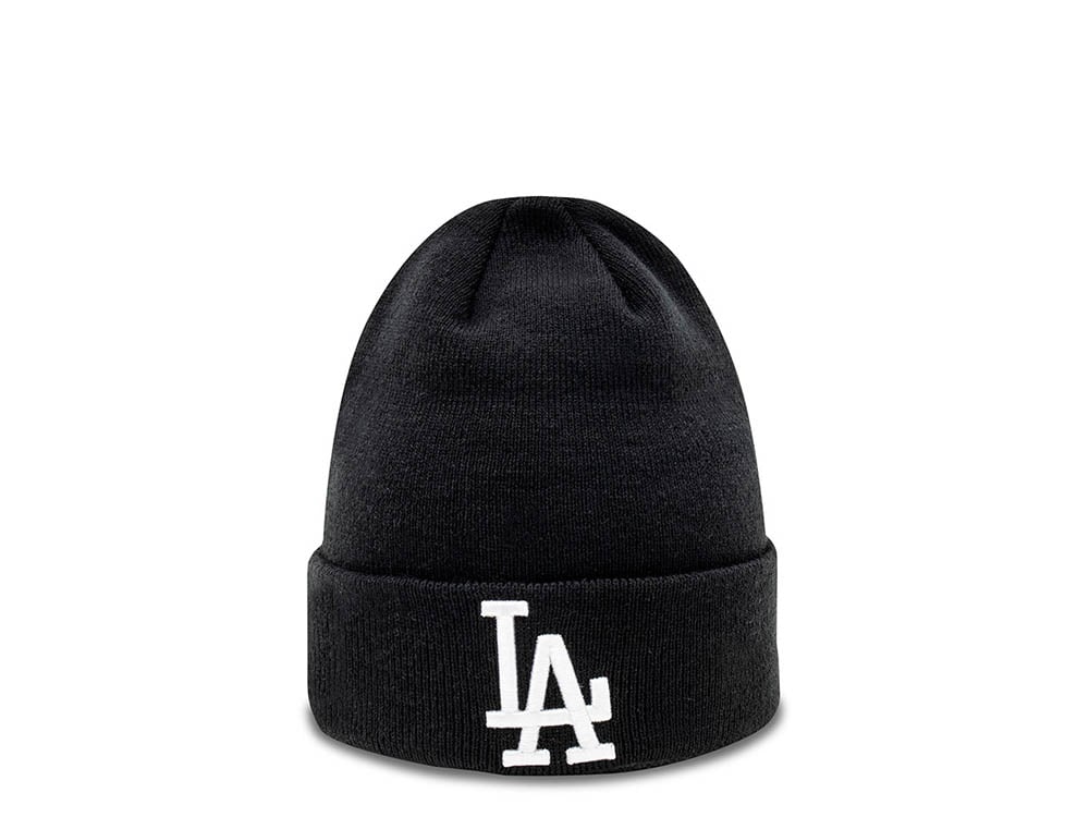 New Era Los Angeles Dodgers Essential Cuff Beanie Black Mutse