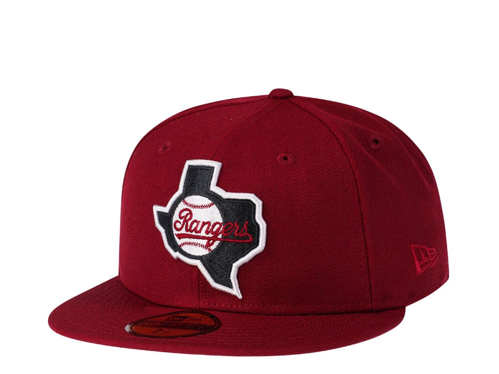 New Era Texas Rangers Smooth Red Edition 59Fifty Fitted Cap