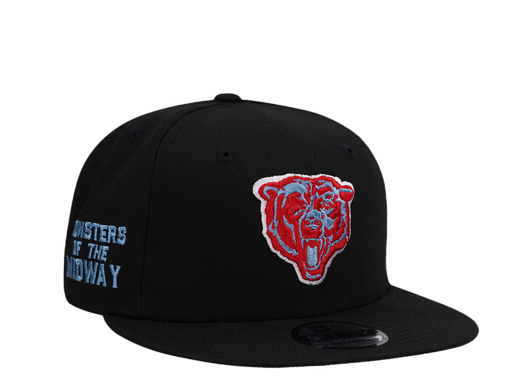 New Era Chicago Bears Monsters Of The Midway Black Edition 9Fifty Snapback Hat