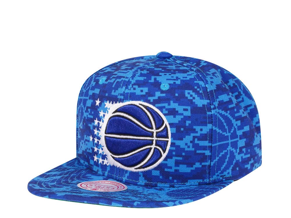 Mitchell & Ness Orlando Magic NBA Team Digi Camo Hardwood Classic Snapback Hat