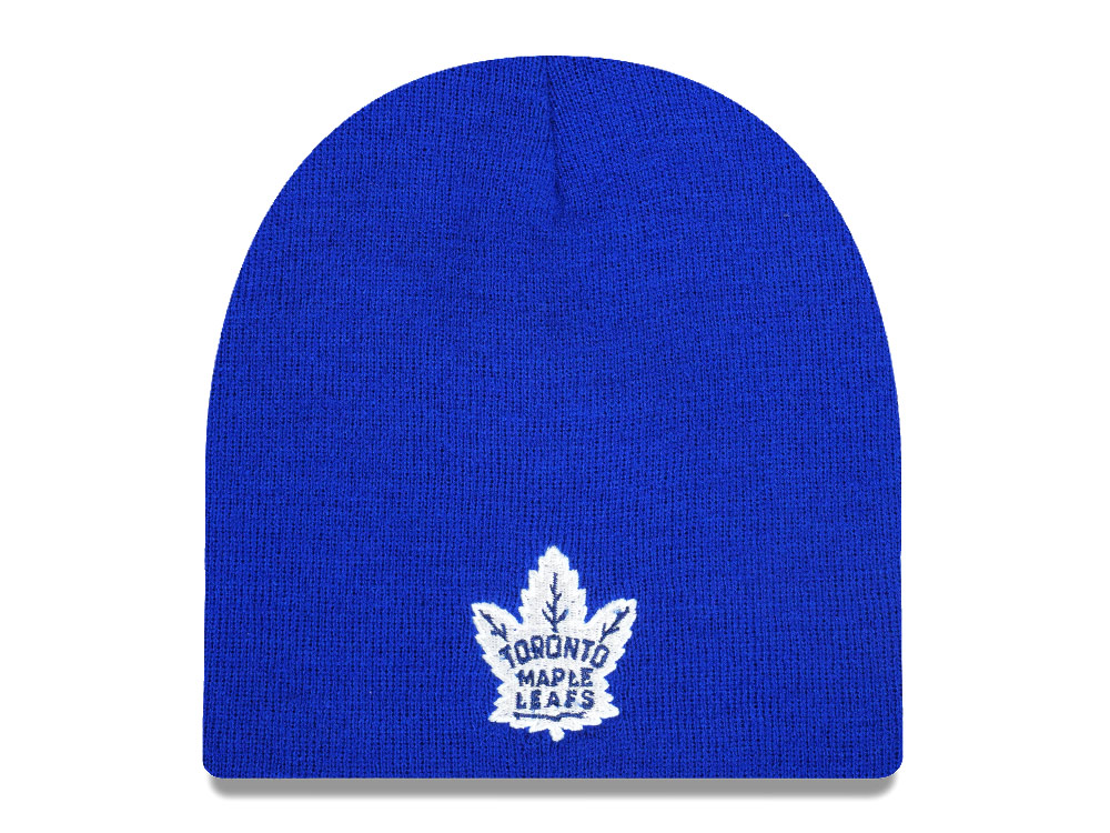 American Needle Toronto Maple Leafs Cuffless Royal Mutse