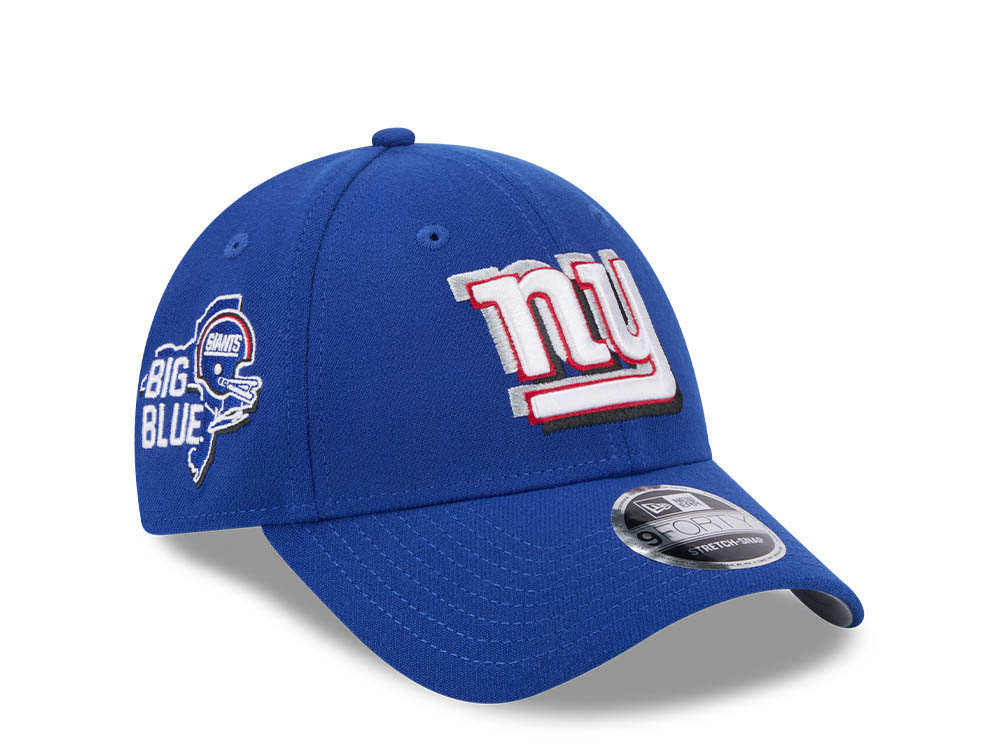 New Era New York Giants NFL24 Draft 9Forty Stretch Snapback Hat