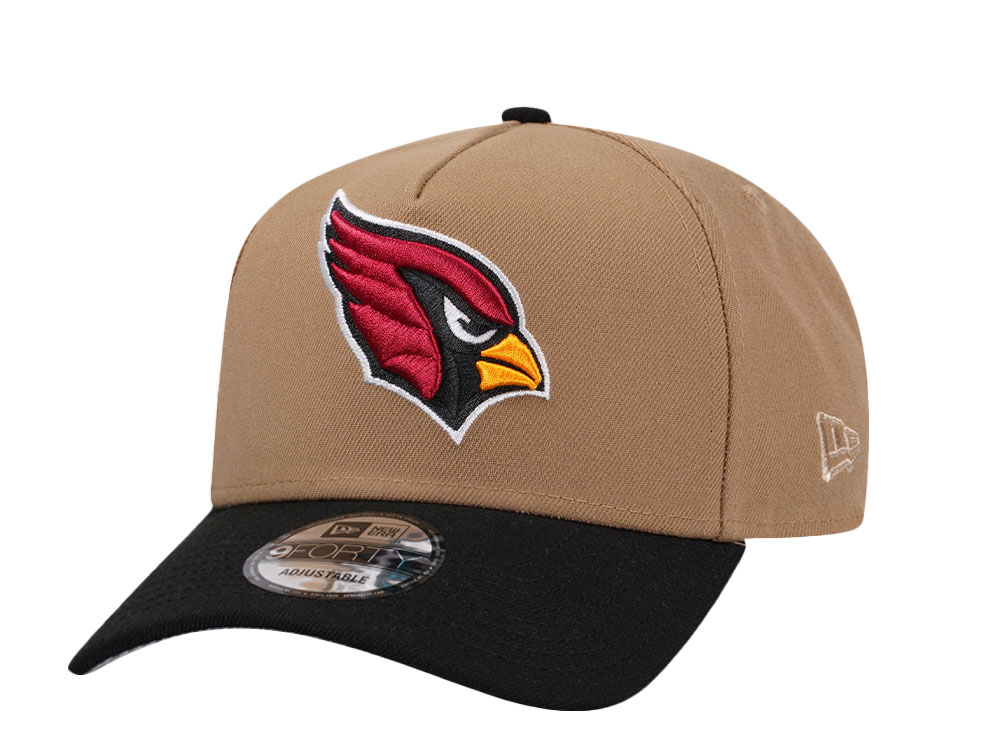 New Era Arizona Cardinals Khaki Two Tone Edition 9Forty A Frame Snapback Hat