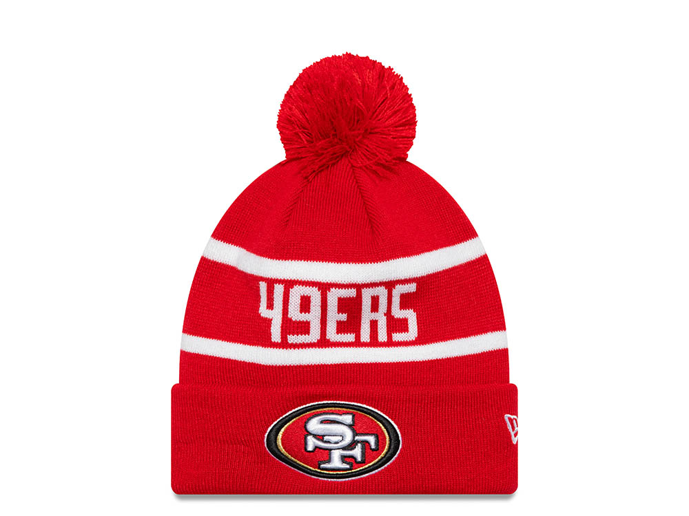 New Era San Francisco 49ers On The Cuff Jake Red Mutse