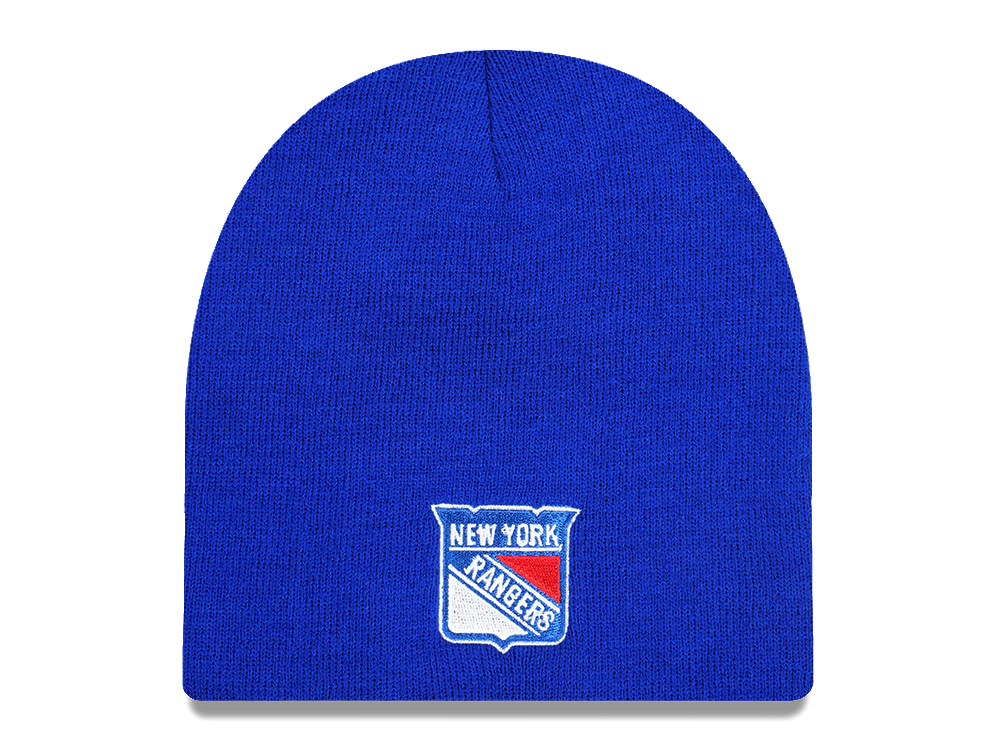 American Needle New York Rangers Cuffless Royal Mutse