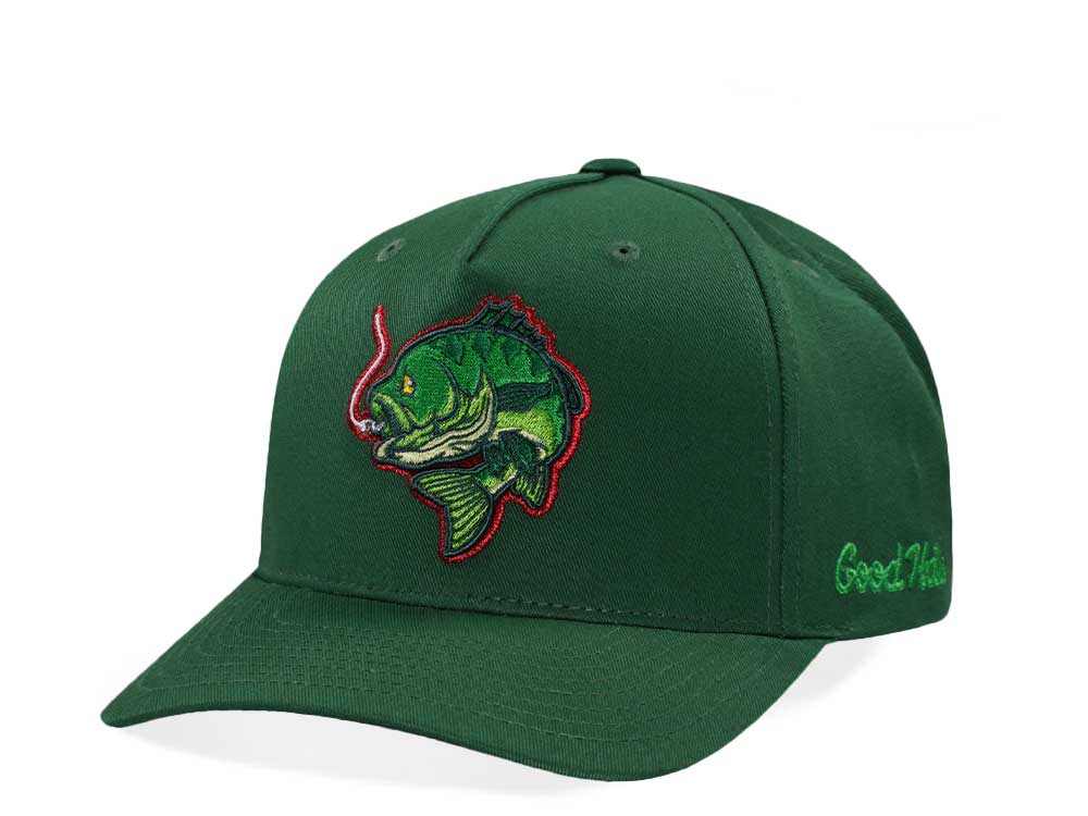 Good Hats Fishing Green Edition Snapback Cap