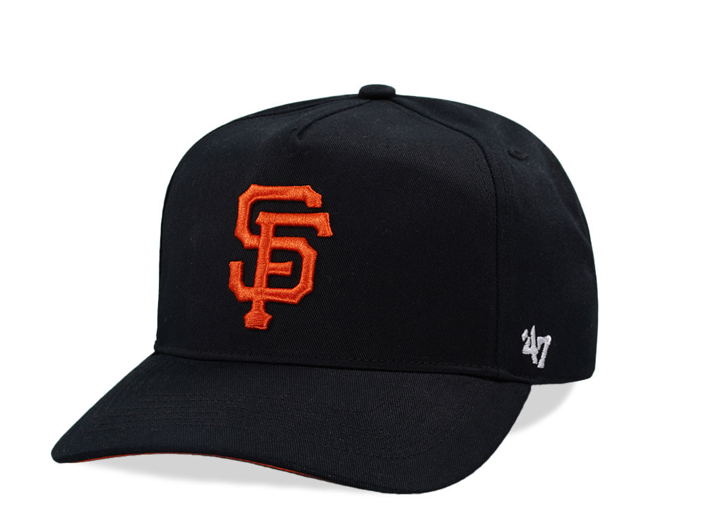 47Brand San Francisco Giants Black Hitch Snapback Cap