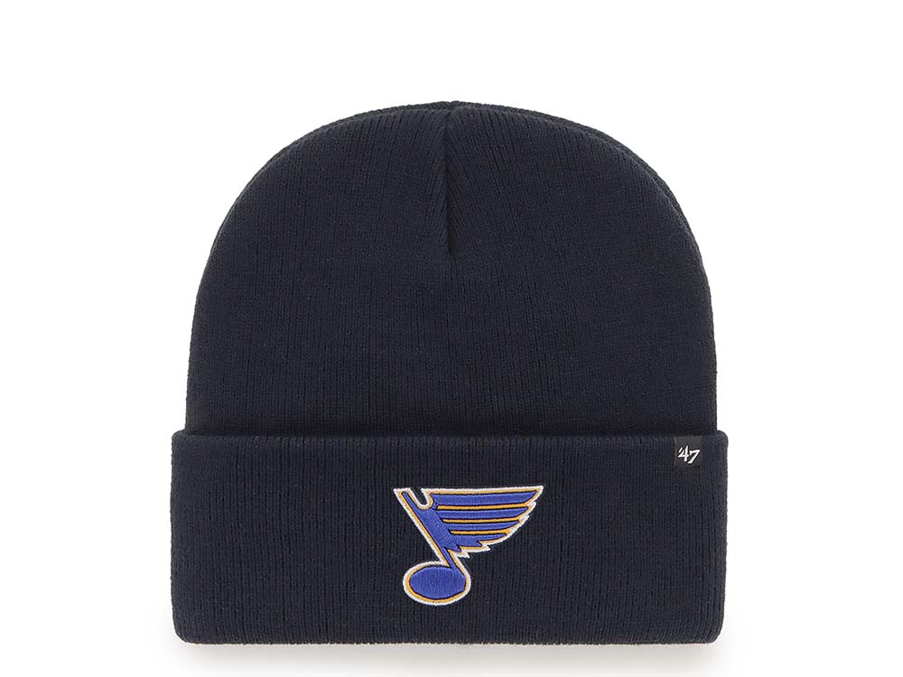 47 Brand St. Louis Blues Navy Edition Cuff Mutse