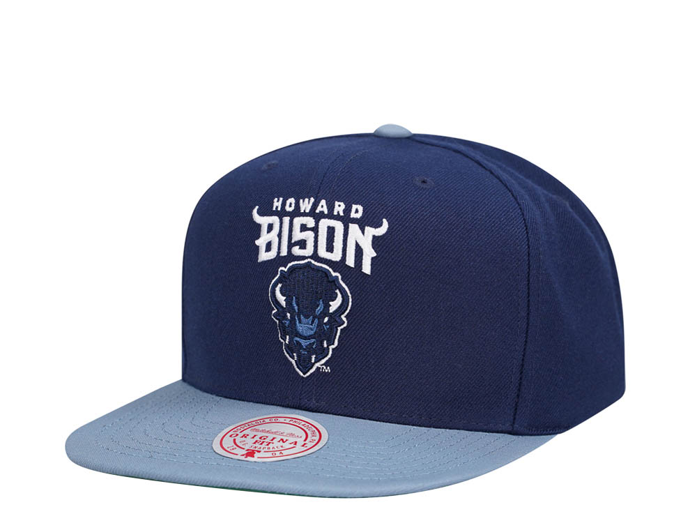 Mitchell & Ness Howard University Bison Team Two Tone 2.0 Snapback Cap