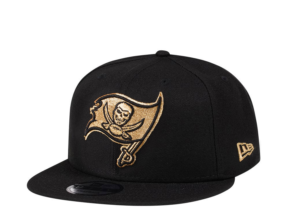 New Era Tampa Bay Buccaneers Black and Gold Edition 9Fifty Snapback Hat