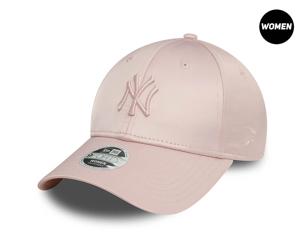 New Era New York Yankees Satin Pink Womens 9Forty Snapback Cap