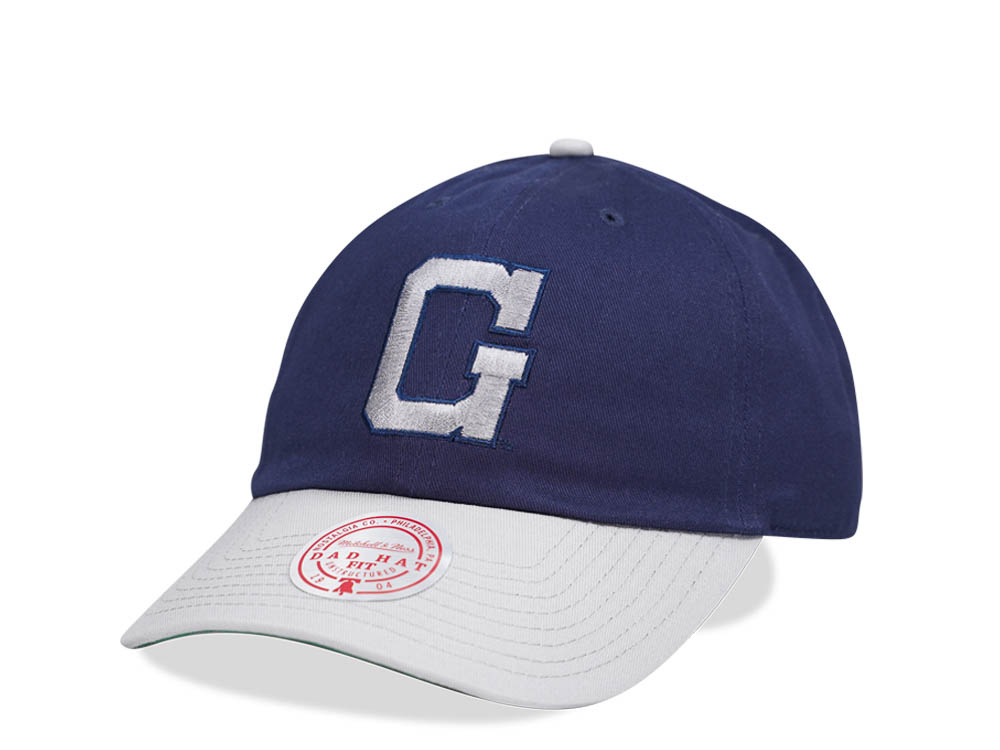 Mitchell & Ness Georgetown University Team Two Tone 2.0 Dad Strapback Cap