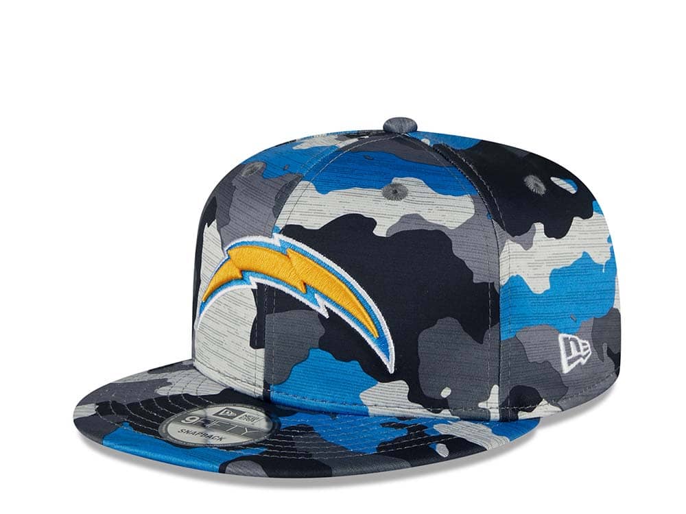 New Era Los Angeles Chargers NFL Training Camp 22 Camo 9Fifty Snapback Hat