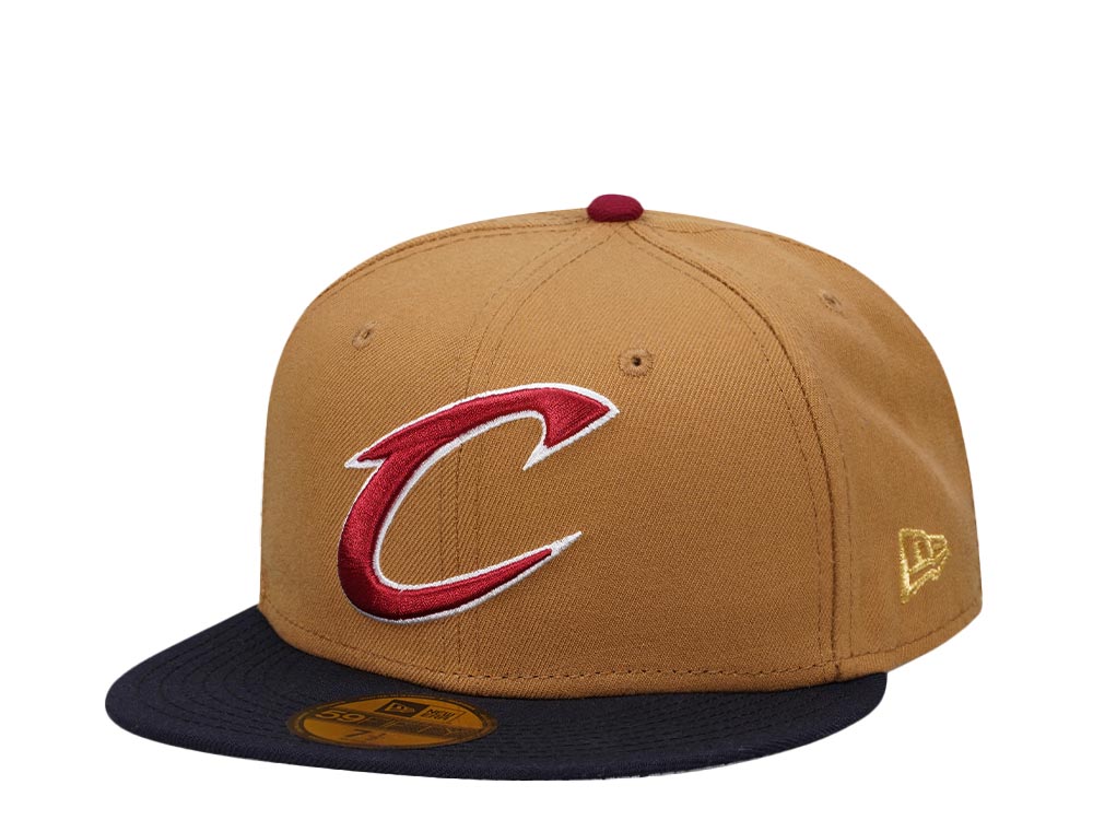 New Era Cleveland Cavaliers Beige Two Tone Edition 59Fifty Fitted Hat