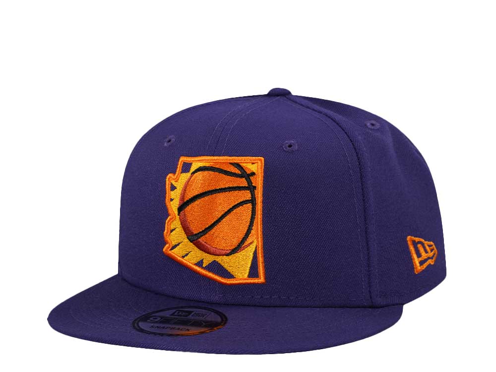 New Era Phoenix Suns Purple Classic Edition 9Fifty Snapback Hat