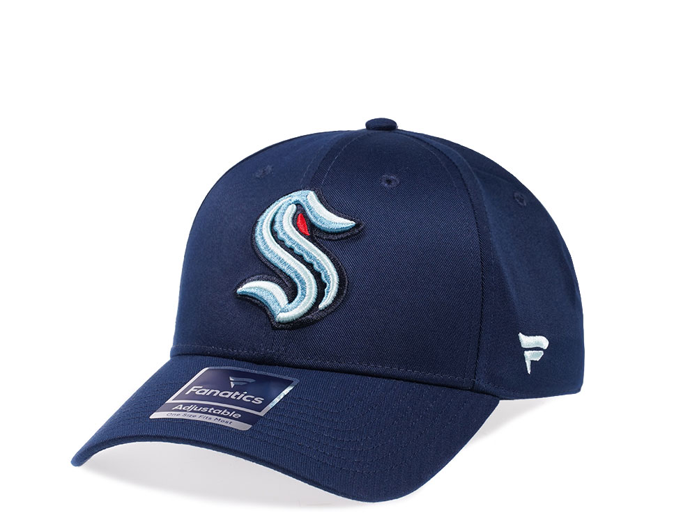 Fanatics Seattle Kraken Classic Strapback Hat