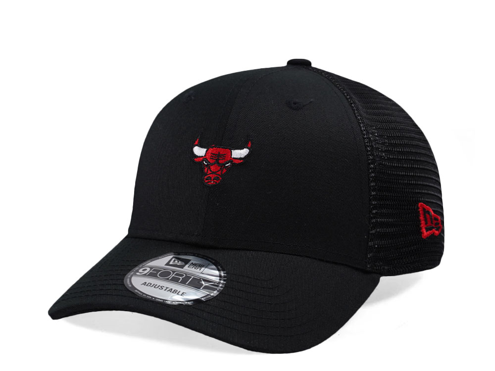 New Era Chicago Bulls Home Field Black Edition 9Forty Snapback Hat