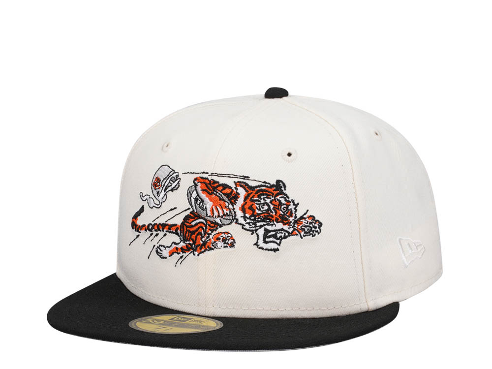 New Era Cincinnati Bengals Chrome Two Tone Edition 59Fifty Fitted Hat