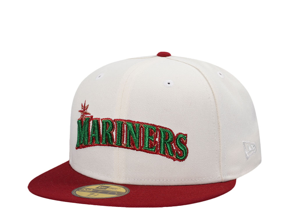 New Era Seattle Mariners Colorflip Chrome Two Tone Edition 59Fifty Fitted Hat