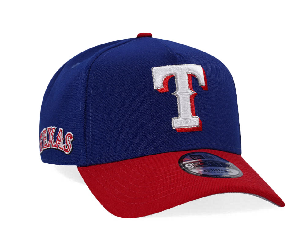 New Era Texas Rangers Classic Two Tone Edition 9Forty A Frame Snapback Hat