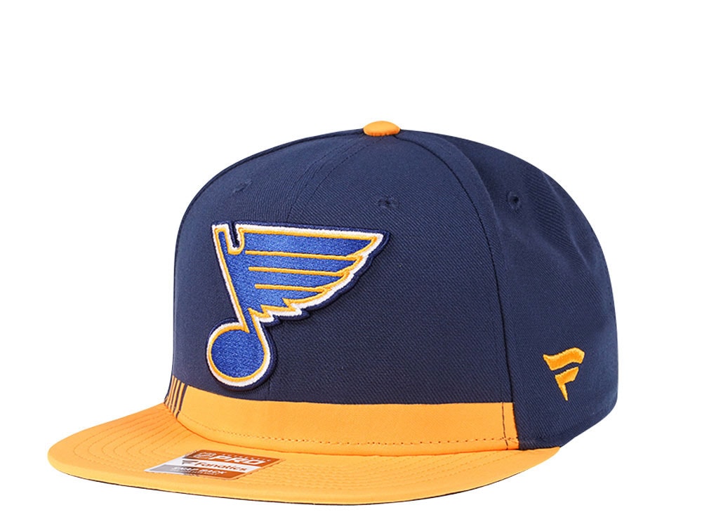 Fanatics St. Louis Blues Pro Authentic Locker Room Snapback Hat