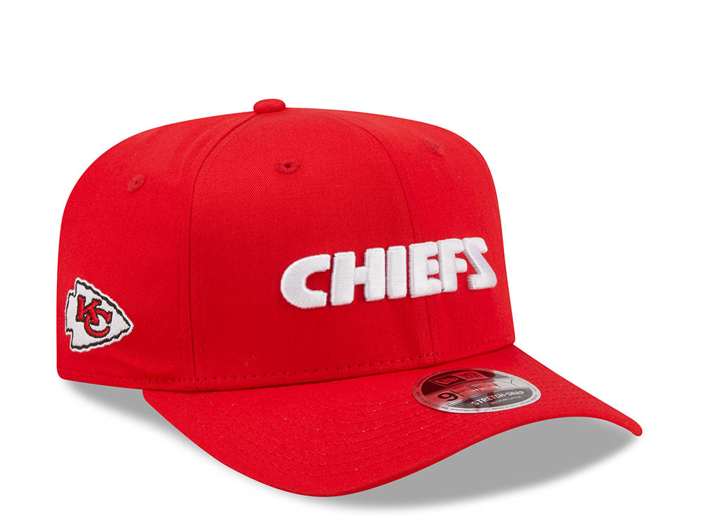 New Era Kansas City Chiefs Team Wordmark 9Fifty Stretch Snapback Cap