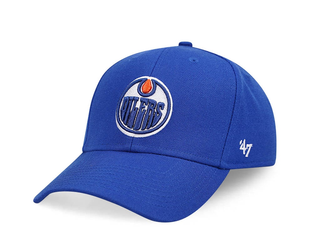 47Brand Edmonton Oilers Royal MVP Snapback Hat