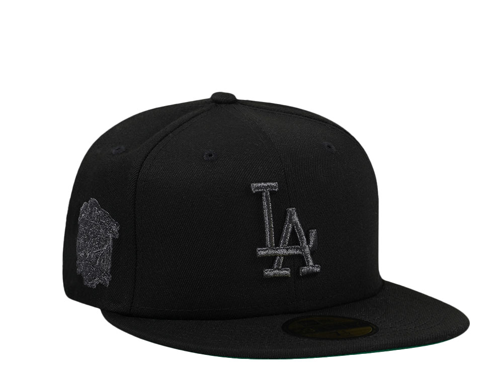 New Era Los Angeles Dodgers 40th Anniversary Liquid Titanium Edition 59Fifty Fitted Hat