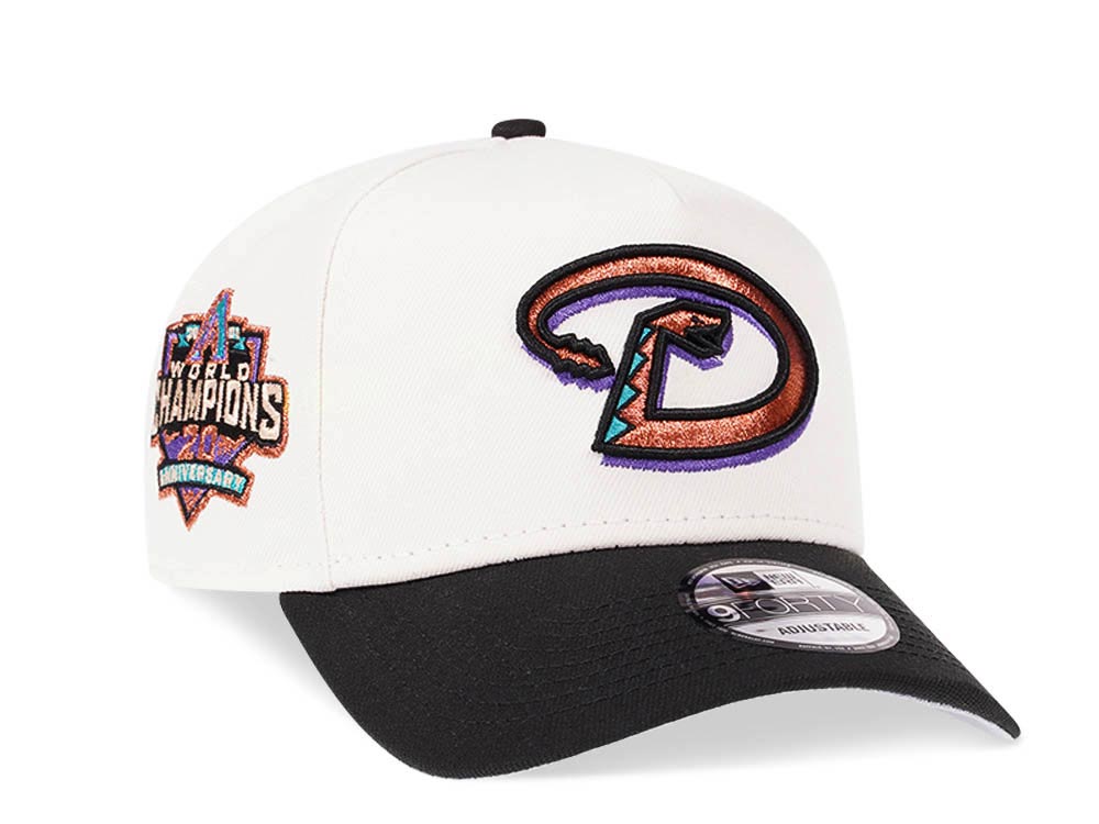 New Era Arizona Diamondbacks 20th Anniversary World Champions Two Tone 9Forty A Frame Snapback Hat