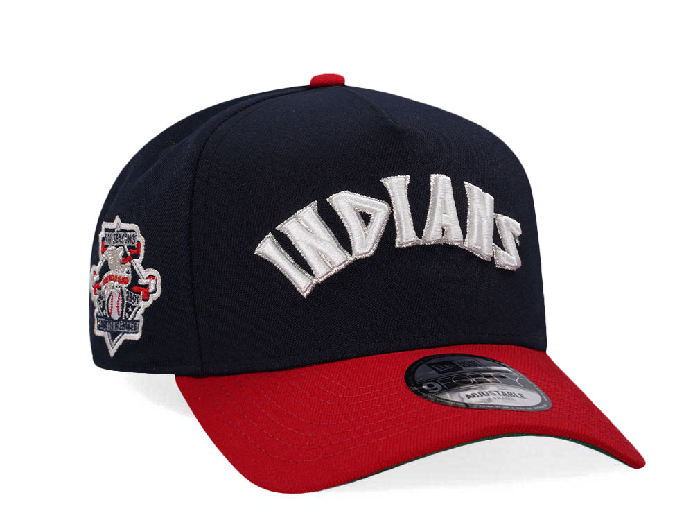 New Era Cleveland Indians American League Two Tone Edition 9Forty A Frame Snapback Hat