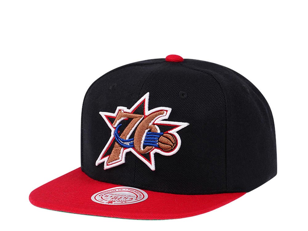 Mitchell & Ness Philadelphia 76ers Team Two Tone HWC Snapback Hat