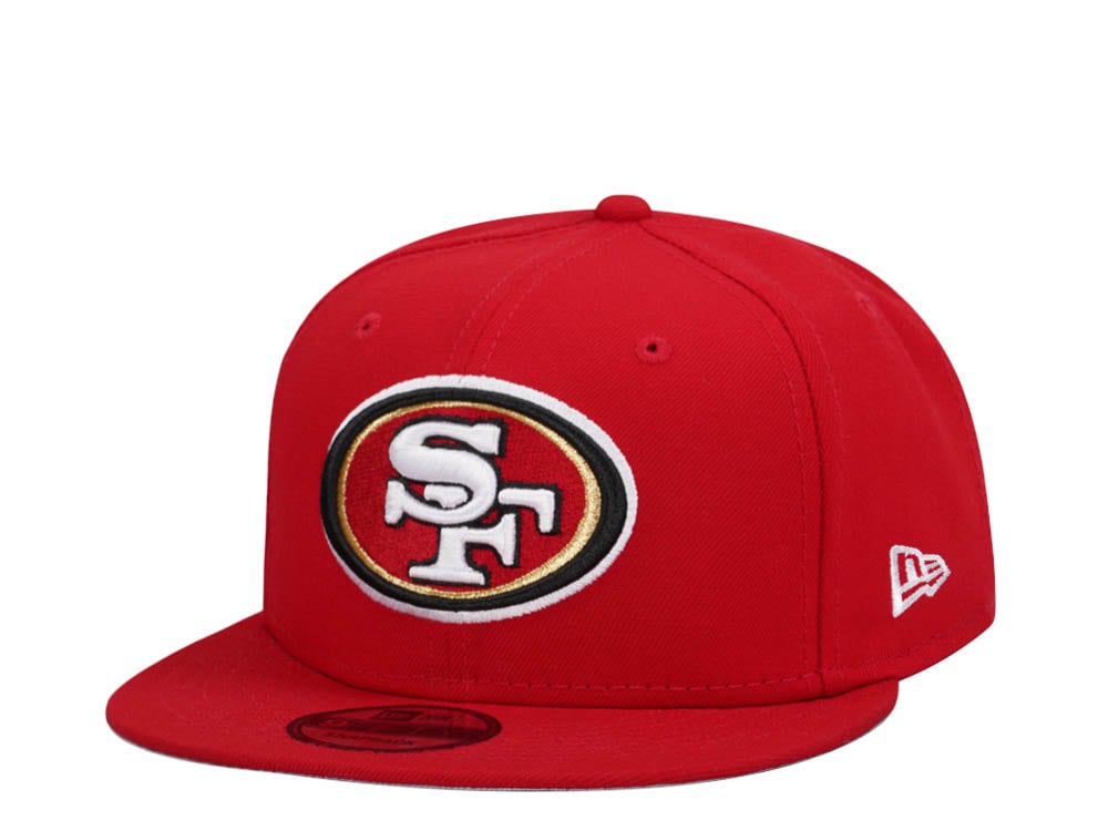 New Era San Francisco 49ers Red Classic Edition 9Fifty Snapback Hat