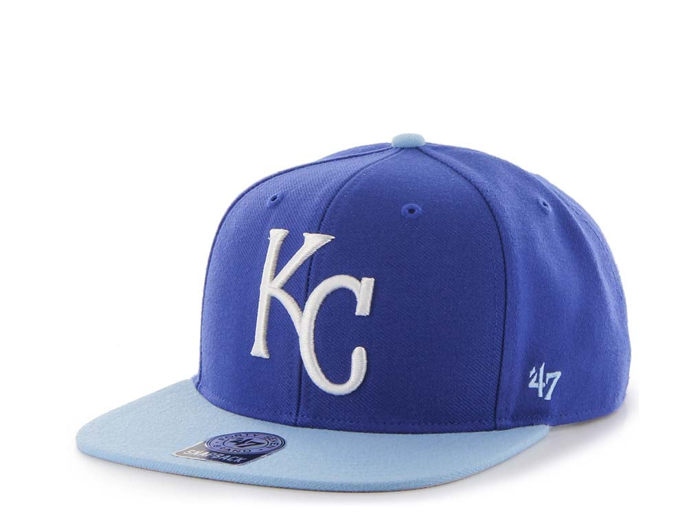 47Brand Kansas City Royals Sure Shot Captain Two Tone Snapback Hat