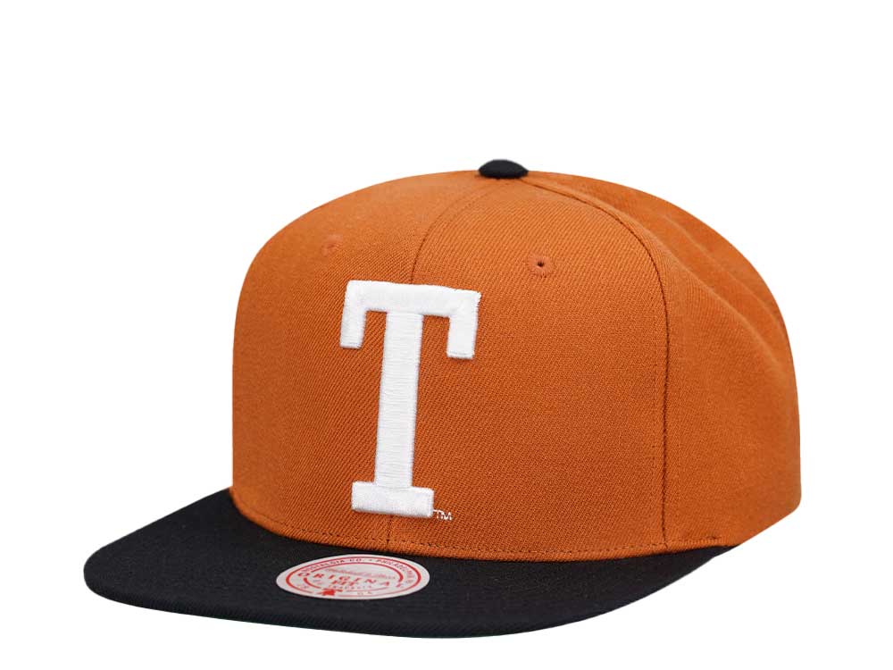 Mitchell & Ness University of Texas Team Two Tone 2.0 Snapback Cap