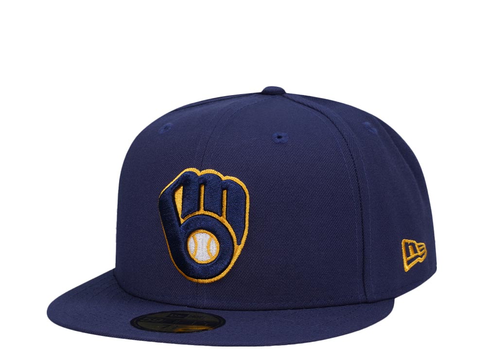 New Era Milwaukee Brewers Authentic On-Field 59Fifty Fitted Hat