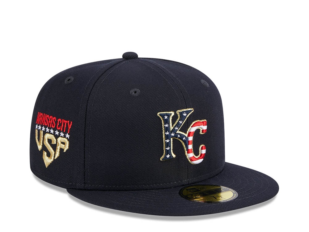 New Era Kansas City Royals 4th of July 23 59Fifty Fitted Hat