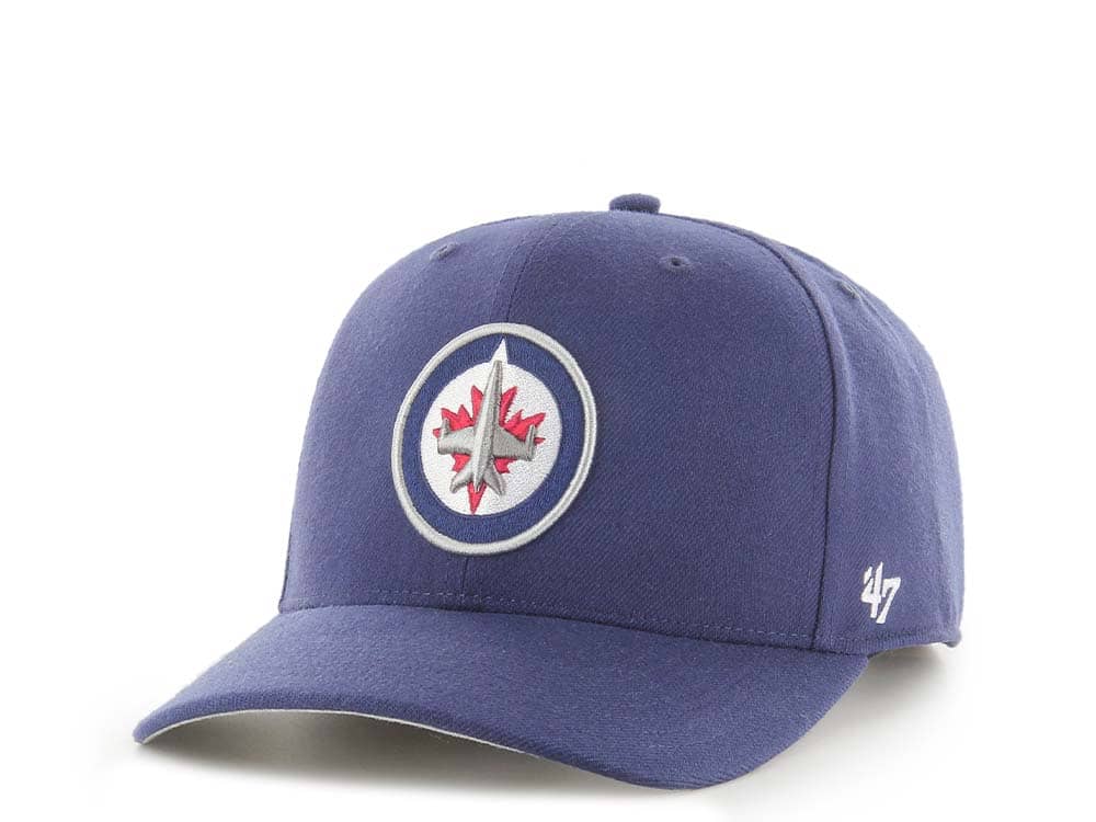 47Brand Winnipeg Jets Classic DP Navy Snapback Hat