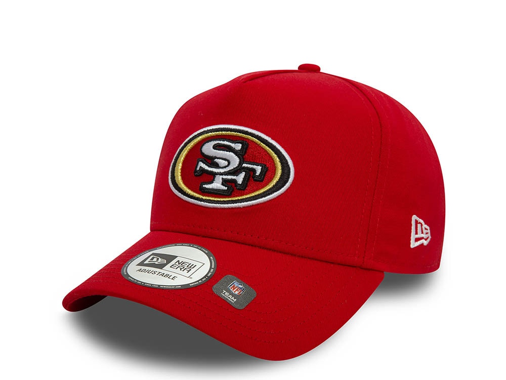 New Era San Francisco 49ers Red A Frame Snapback Cap