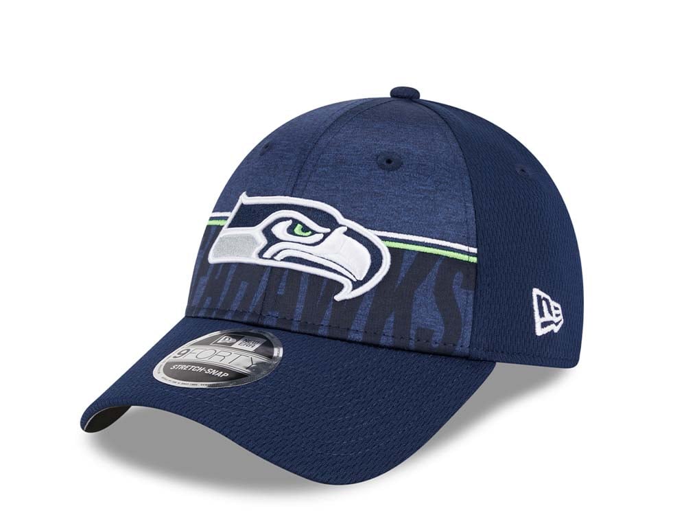 New Era Seattle Seahawks NFL Training Camp 23 9Forty Stretch Snapback Cap