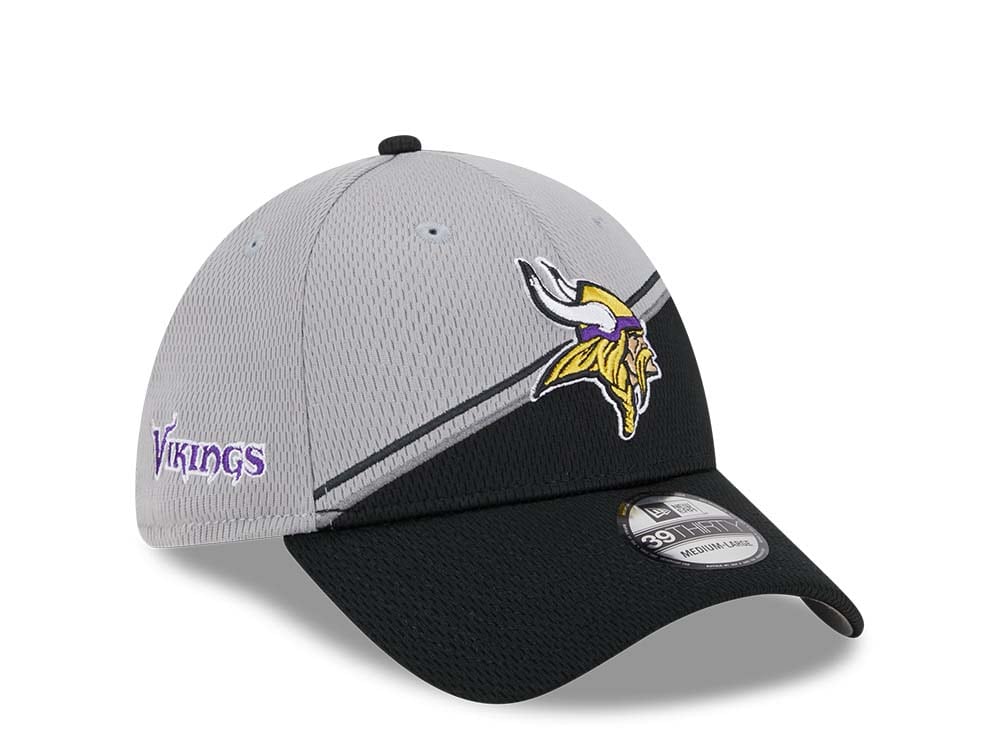 New Era Minnesota Vikings NFL Sideline 2023 39Thirty Stretch Hat