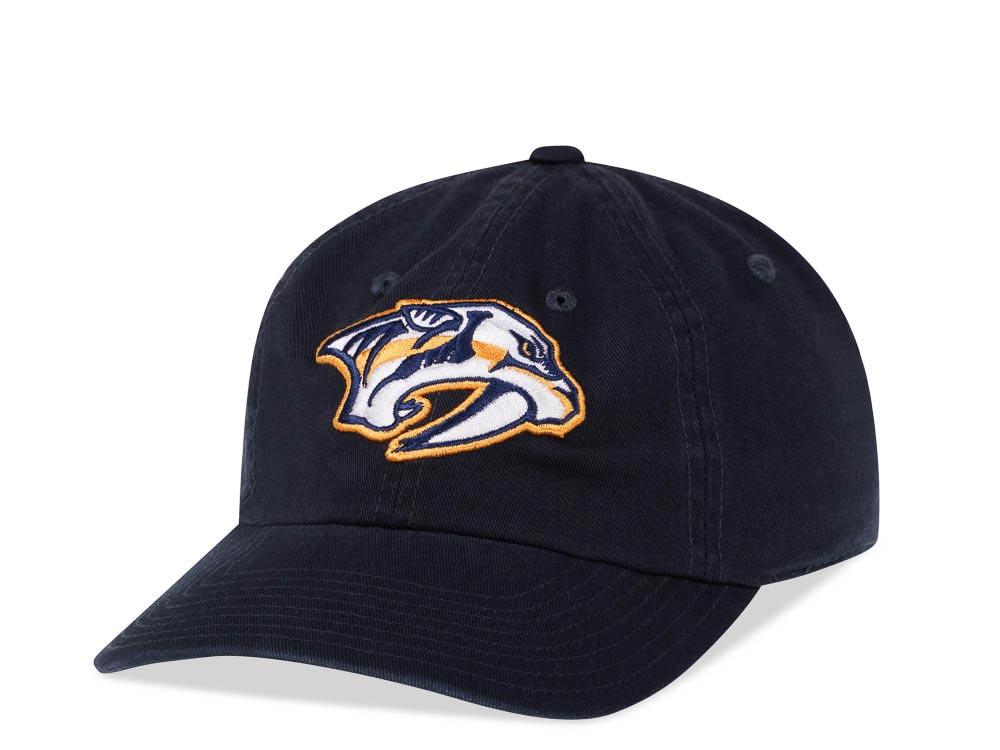 American Needle Nashville Predators Navy Vintage Casual Strapback Hat