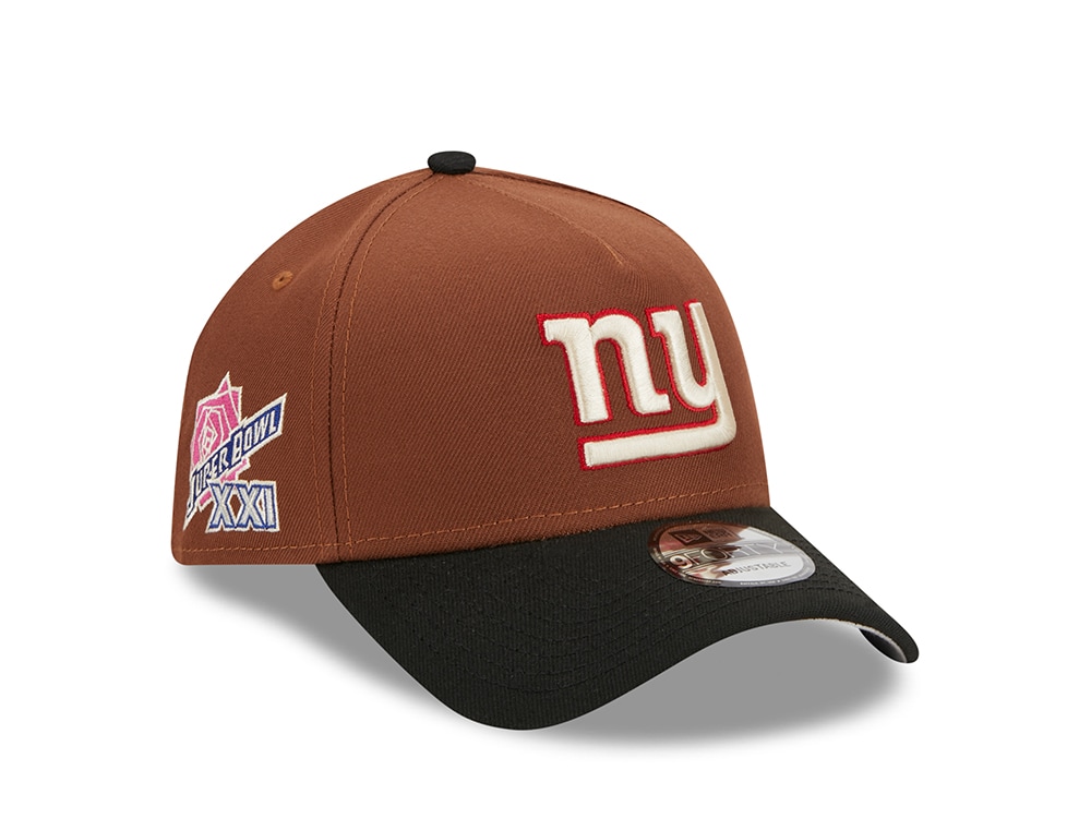 New Era New York Giants Super Bowl XXI Harvest Two Tone 9Forty A Frame Snapback Hat